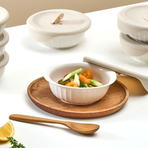 냉동밥 용기 추천, 락앤락 바로한끼 도자기 밥용기 250ml 4P