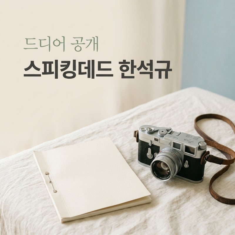 "5년이나 멈췄던 이유가.." 한석규 정유미의 스피킹데드 반전 근황