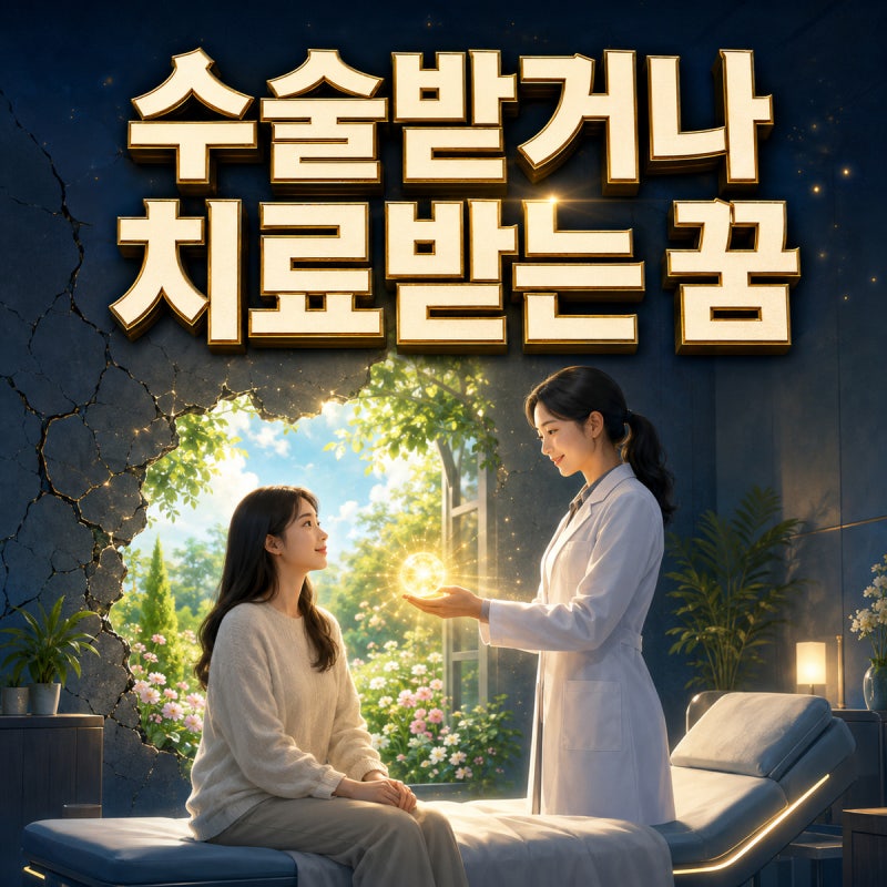 수술받거나 치료받는 꿈｜회복과 변화에 관한 해몽