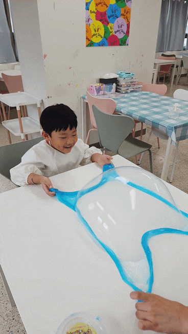 아이와 실내 놀만한 곳 광주 래빗슬라임 체험 후기