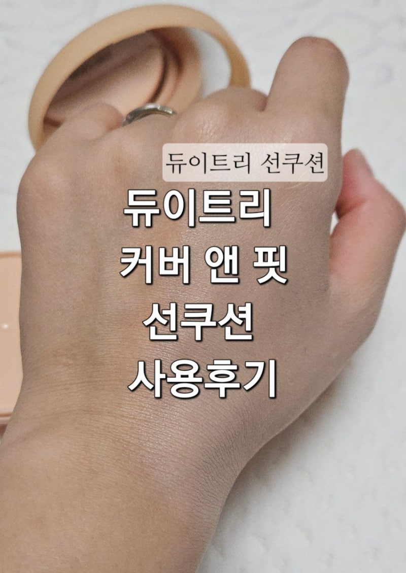 듀이트리 선쿠션 내돈내산 후기! 파데프리 메이크업 가능? 올리브톤 피부 솔직리뷰