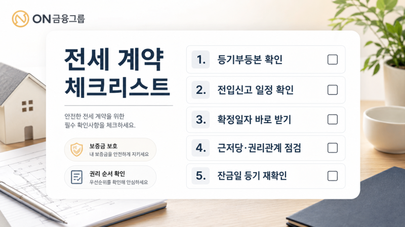 전세 계약 후 전입신고·확정일자, 하루 늦으면 보증금이 위험해질 수 있습니다