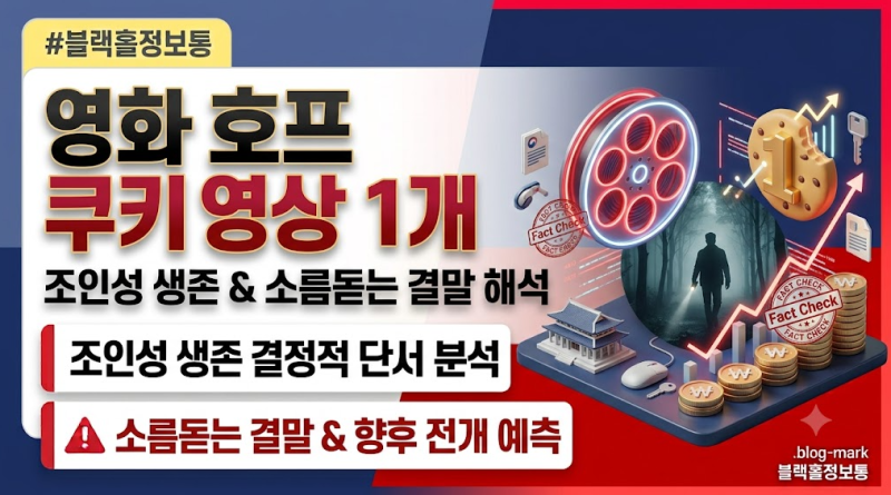 영화 호프 쿠키 영상 1개 진짜 의미! 조인성 생존이 암시하는 3가지 소름 돋는 복선