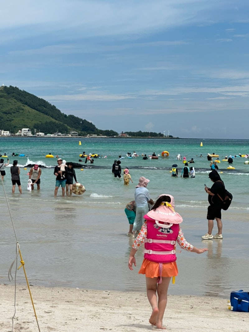 제주 협재해수욕장 총정리 샤워실,파라솔,주차요금