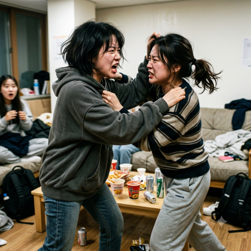 싸우는 꿈 해몽, 낯선 사람과 주먹다짐을 하며 격렬하게 부딪쳤다면?