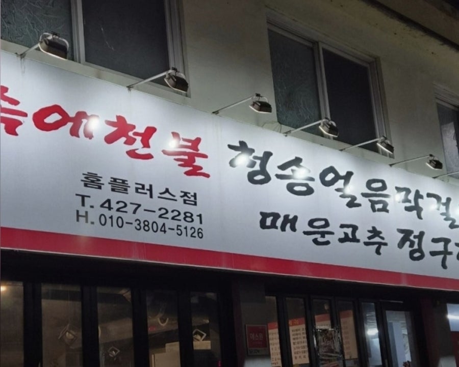 속에천불 청송얼음막걸리 매운고추정구지찌짐 괴정점 사진 1