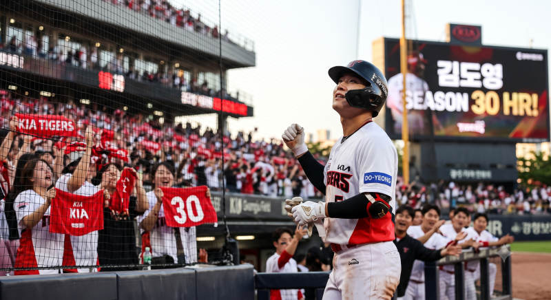 김도영 2026년 1호 30홈런 달성 | 오스틴 홈런 경쟁 | KBO 홈런 순위