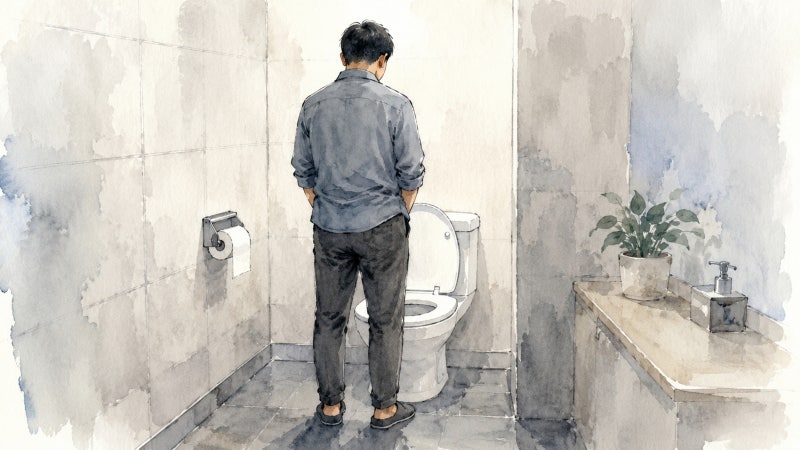 남자 잔뇨감 소변 찝찝함 지속된다면