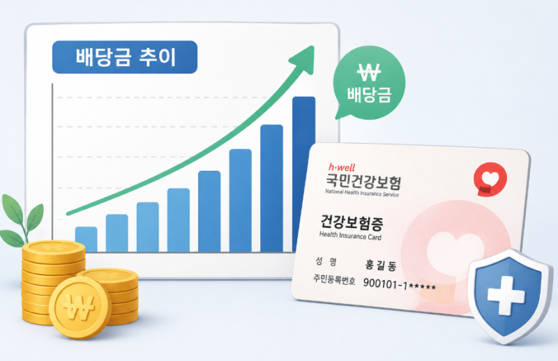 배당금 건강보험료 계산 방법, 배당소득 많아지면 정말 건보료가 오를까?