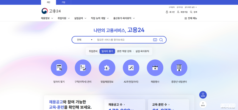 실업급여 이직확인서 조회 및 신청방법 처리기간 고용24