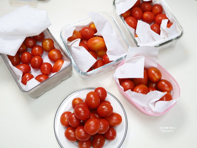 방울토마토 보관법만 알아도 든든해요 대추 토마토 세척 씻는법