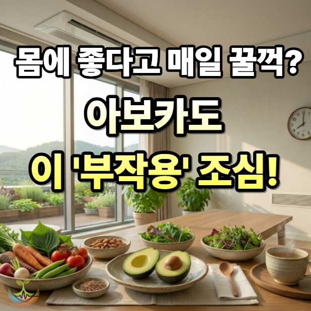 아보카도 효능 칼로리와 부작용, 건강하게 먹는 올바른 안심 식단