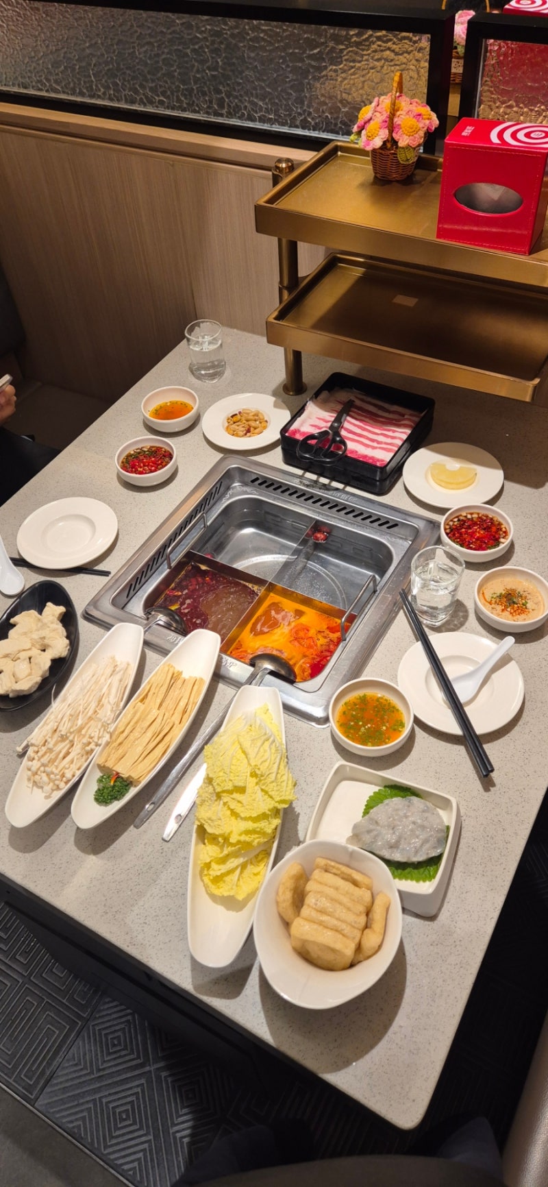 하이디라오 코엑스점 주말 캐치테이블 웨이팅 꿀팁부터 건희소스 레시피까지 총정리