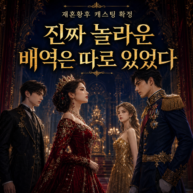 재혼황후 캐스팅 확정, 신민아·주지훈·이종석·이세영 배역과 디즈니+ 공개일