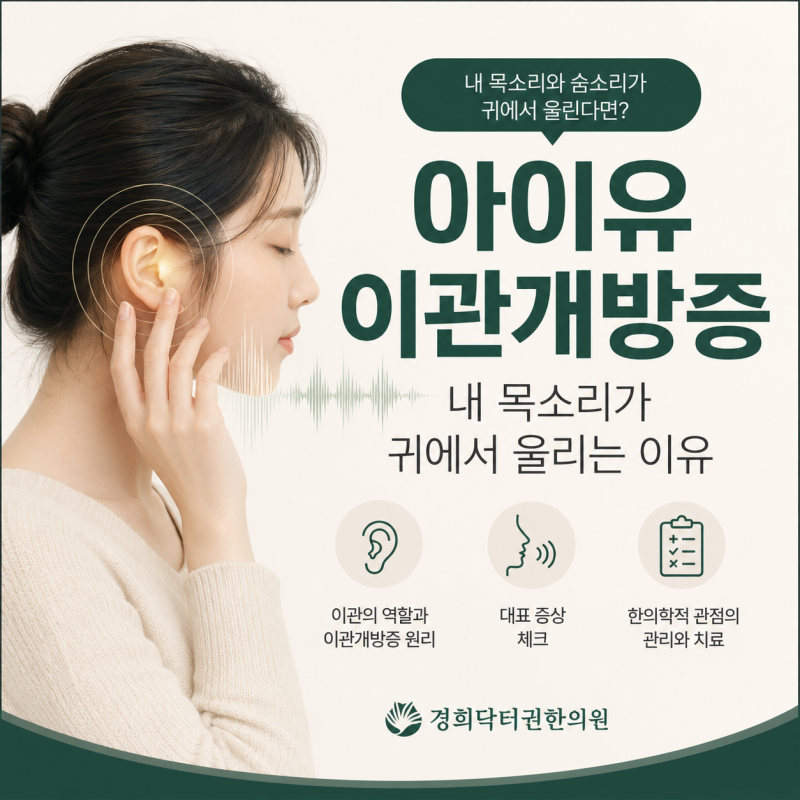 IU's Patulous Eustachian Tube: Why my voice and breathing echo in my ears