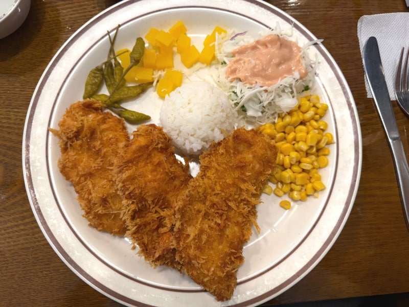 서산 해미 돈까스 맛집 김추일수제돈까스 매장식사