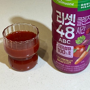 풀무원 리셋클렌즈 주스 48시간 디톡스 내돈내산 -1.1kg 감량 후기 (푸드올로지 비교)