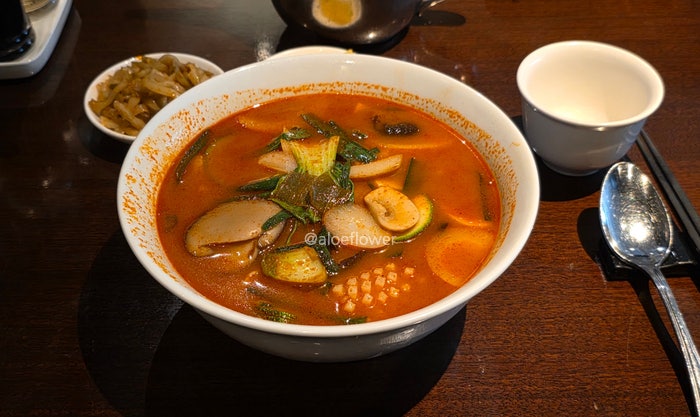 강남 신세계백화점 식당가 호경전 주말 혼밥 후기