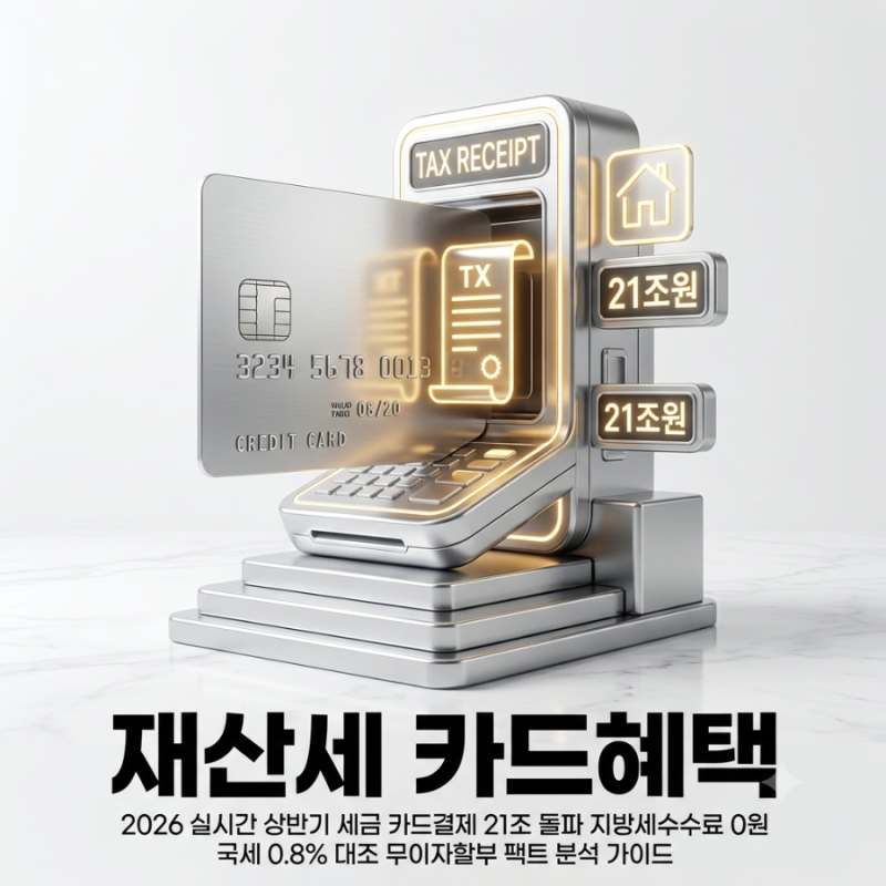재산세 카드혜택 결제하기 전 몰랐던 0.8% 수수료의 비밀