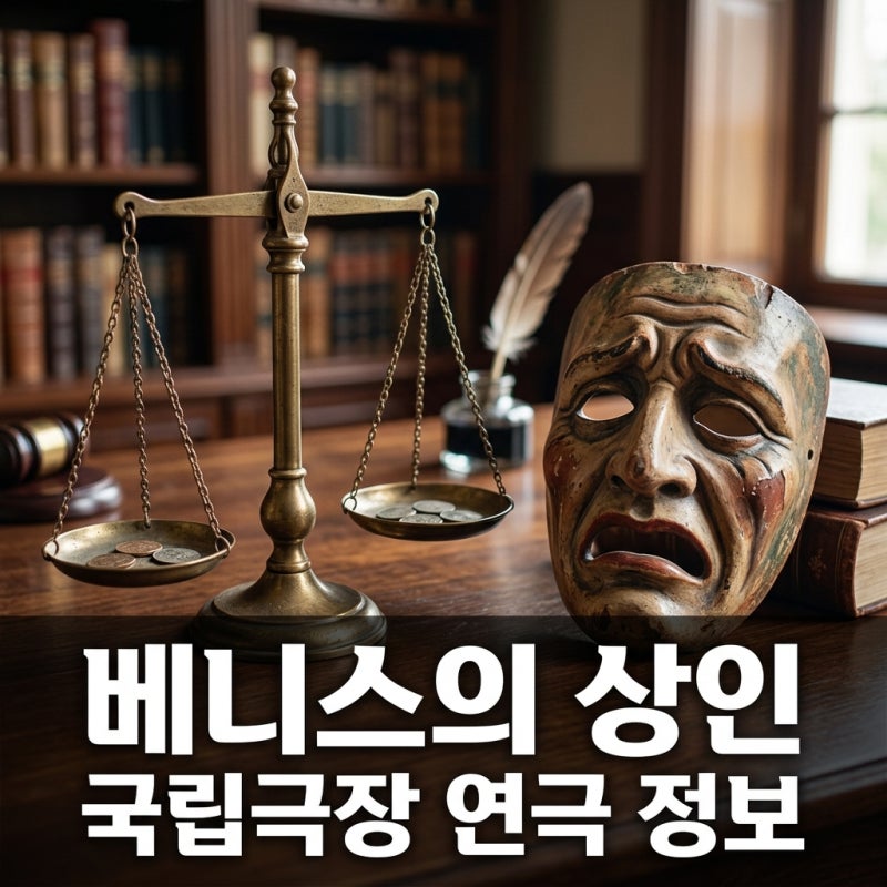 연극 베니스의 상인 국립극장 캐스팅 및 박근형 신구 라인업 총정리
