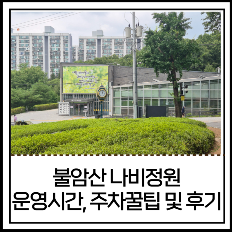 불암산 나비정원 :: 노원구 가볼만한 곳, 노원 나비정원 주차 꿀팁 포함