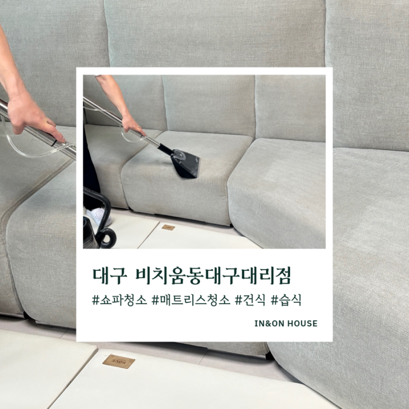 대구 쇼파청소 추천｜비치움 동대구대리점 소파케어 후기, 아이 있는 집이라면 꼭!