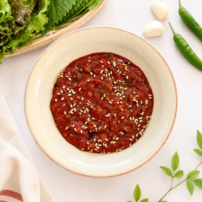 고기쌈장 만드는법 고소한 쌈장 레시피 맛있게 만들기
