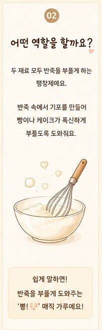 초보자를 위한 베이킹 공부6 | 베이킹파우더와 베이킹소다, 뭐가 다를까요?