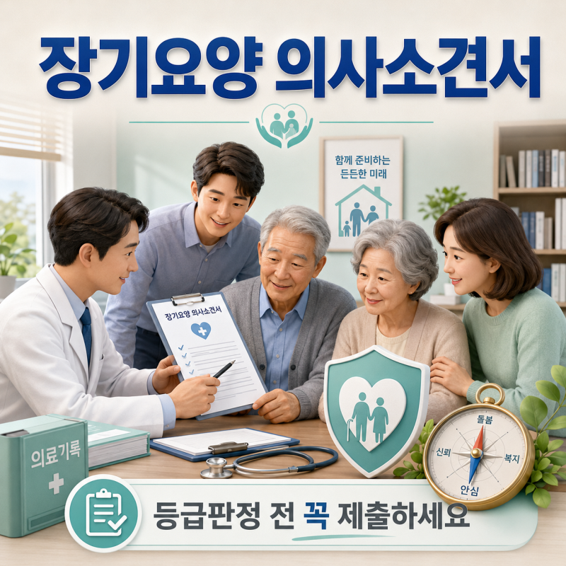 장기요양 의사소견서