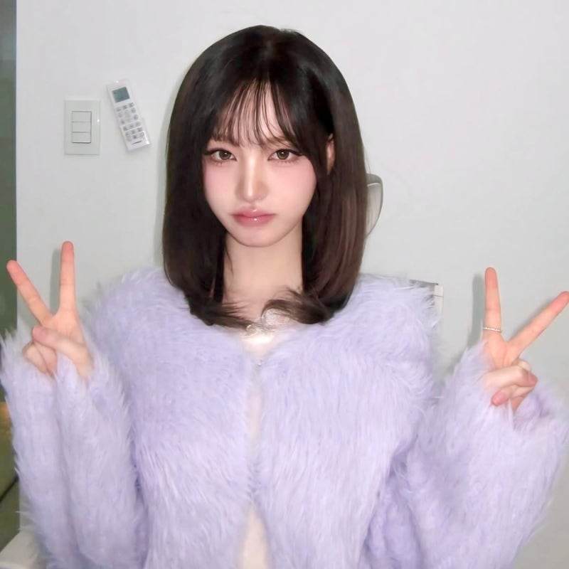 [Hairstyle] IVE Liz's Medium Length Hair Collection - The Goddess of Medium Layered Cuts Appears!