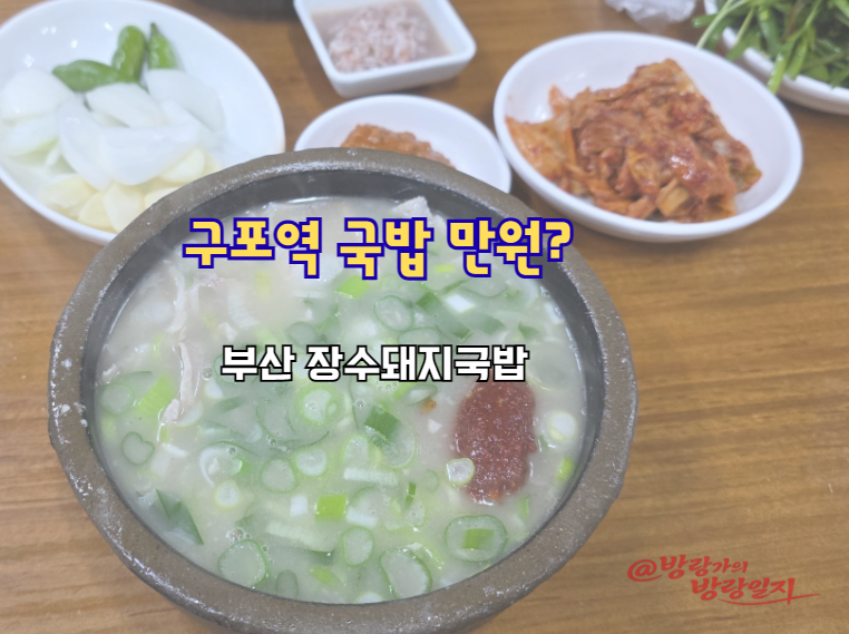 장수돼지국밥 사진 1