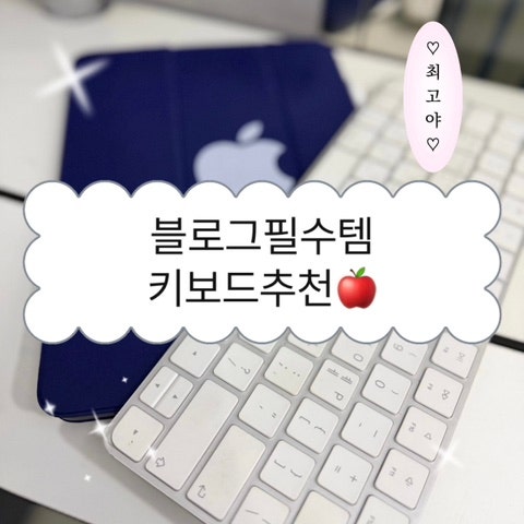 아이패드 블루투스키보드 애플정품 | 블로그작성 필수템추천