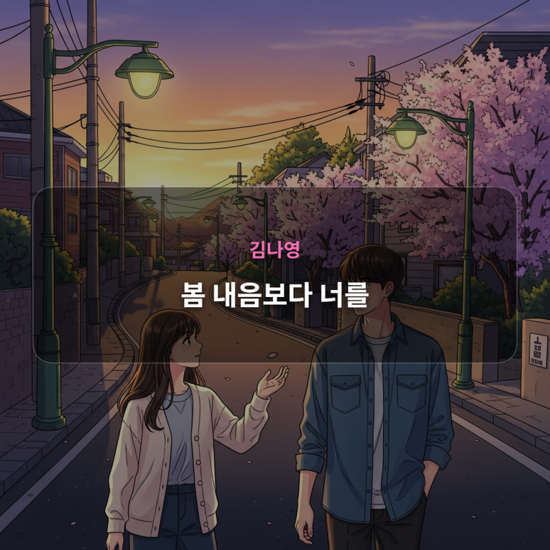 김나영 - 봄 내음보다 너를 [가사/듣기/해석]