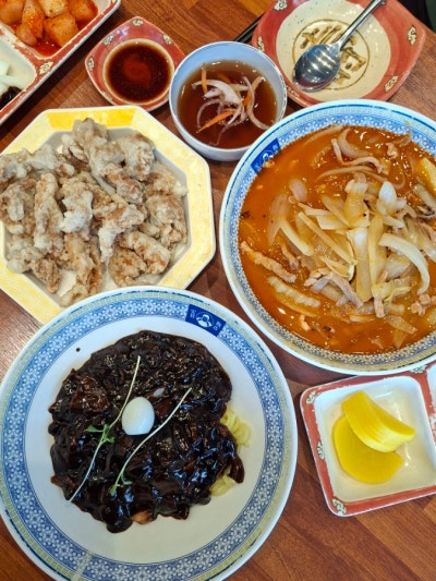 주말엔 중식이지! 보배반점 목포평화광장점 짜짬탕 셋트 솔직후기
