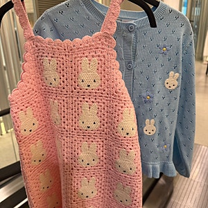 ZARA, 자라 키즈  미피 원피스 가디건 후기｜42개월 98.5cm 15kg 6Y 사이즈 추천
