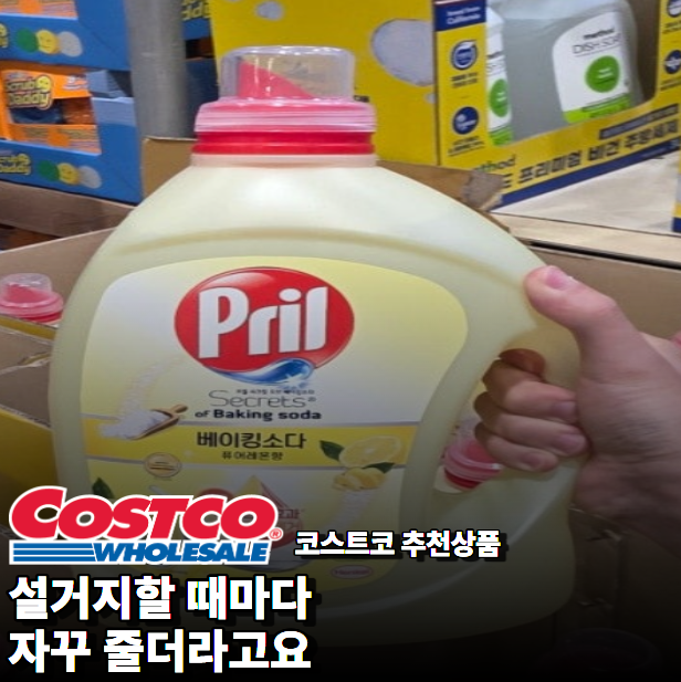 “설거지할 때마다 자꾸 줄더라고요”… 코스트코 추천상품 2가지