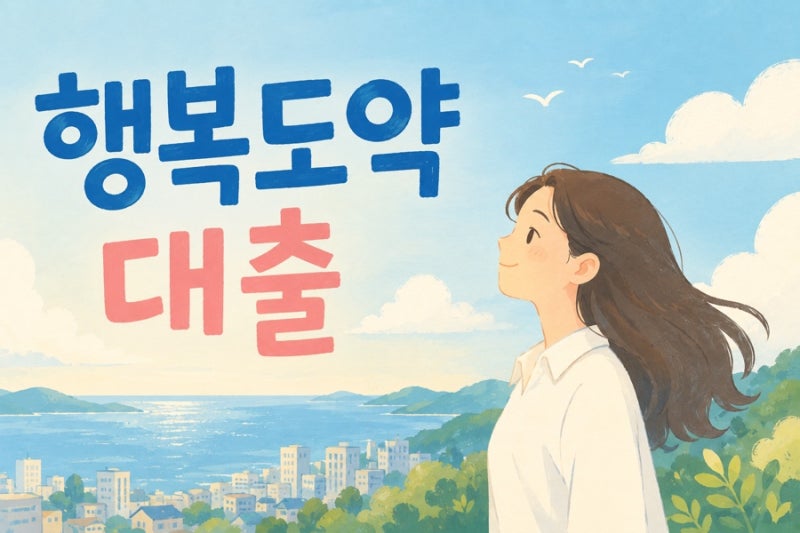 공무원 연금공단 대출신청과정. 꿀팁. 행복도약대출 성공후기!