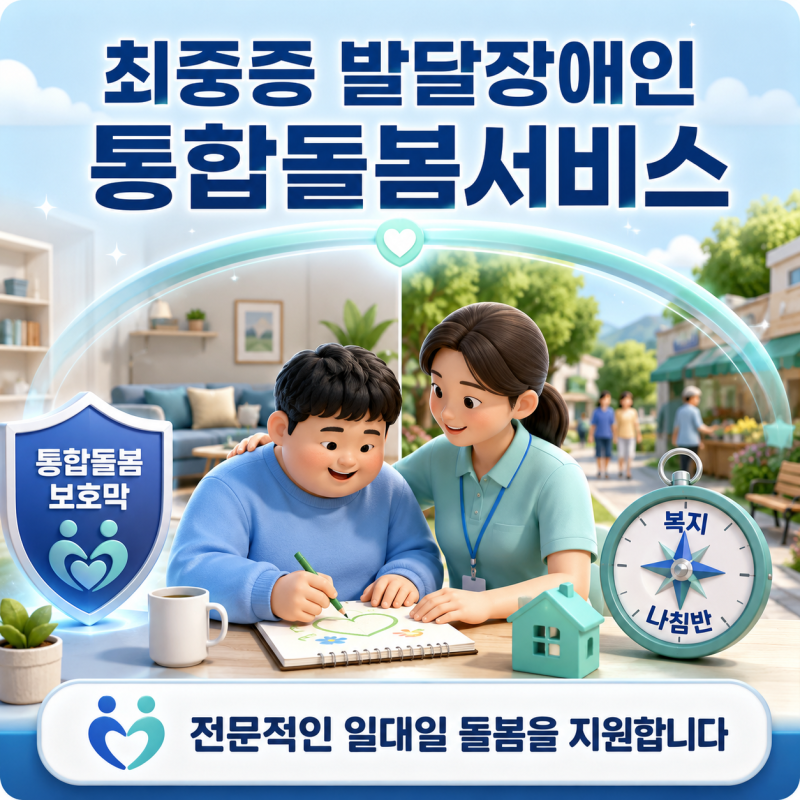 최중증 발달장애인 통합돌봄서비스
