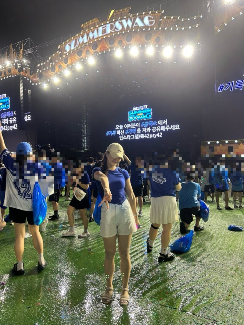 2026 싸이 흠뻑쇼 과천 SR 나구역 2400번대 후기 2탄, 2부 게스트 CL, 흠뻑쇼 꿀팁 및 준비물
