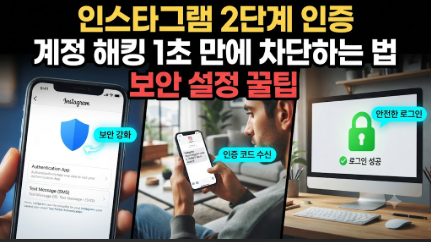 인스타그램 2단계 인증 설정 및 해제 방법 알면 더 안전하게 관리할까요?
