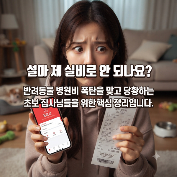 "내 실비로 강아지 병원비 될까요?" 99%가 착각하는 진실