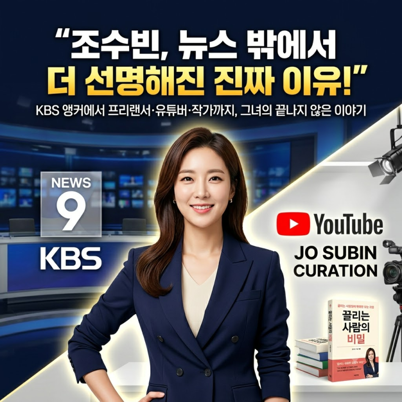 조수빈 아나운서, 뉴스 밖에서 더 선명해진 이유