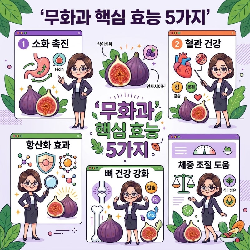 무화과 효능 제철 먹는 법 후숙법 보관법 말리는 법까지 총정리
