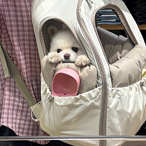 [강아지 이동가방] ‘리카리카 티코어 백팩’ 내돈내산 두 달 사용 후기
