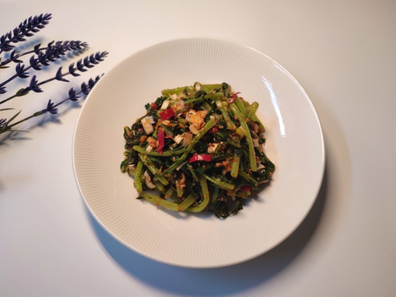 열무된장무침, 살짝 데쳐 더 맛있는 여름 밥반찬