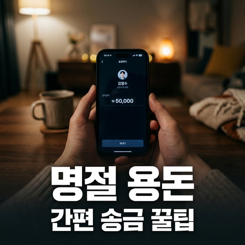 명절 조카 용돈 모바일 송금 꿀팁, 카카오페이 토스 활용법