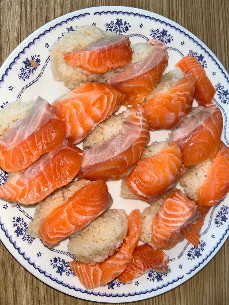[맛있는 연어 숙성법 곤부지메] 연어장 만들기 연어초밥