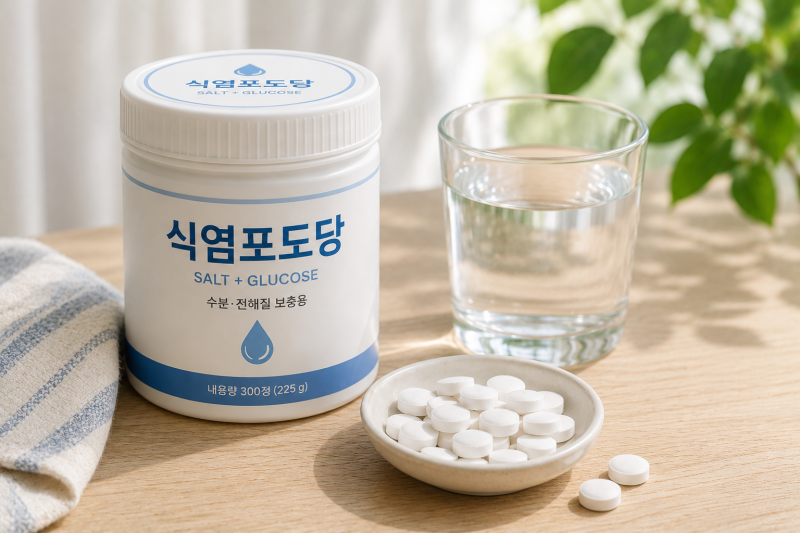 식염포도당 효능 - 여름철 땀 많이 흘릴 때 정말 도움이 될까요?