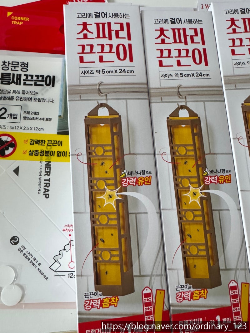 초파리와의 전쟁 - 밀폐 쓰레기통, 초파리싹, 붕사, 포충기, 다이소 초파리 트랩
