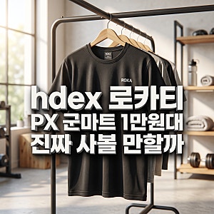 hdex 로카티 PX 군마트 1만원대 가격에 사볼 만할까
